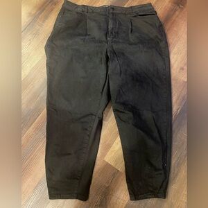 Black, non-distressed jeans